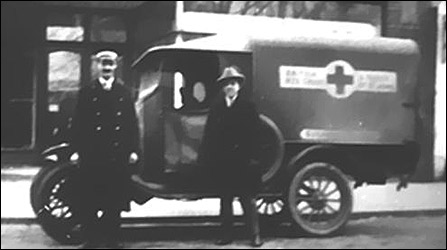 Rushden museum-ambulance 1920