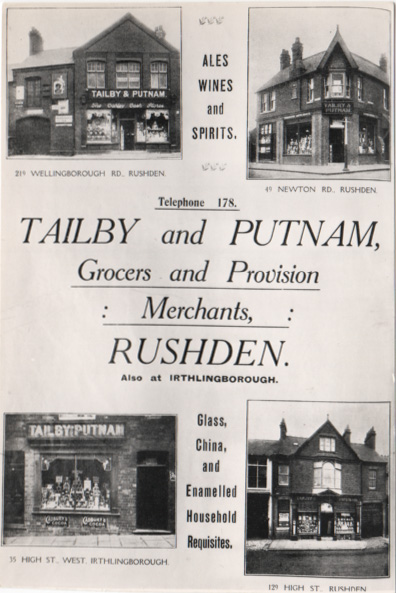 Rushden museum-Tailby & Putnam advert.jpg
