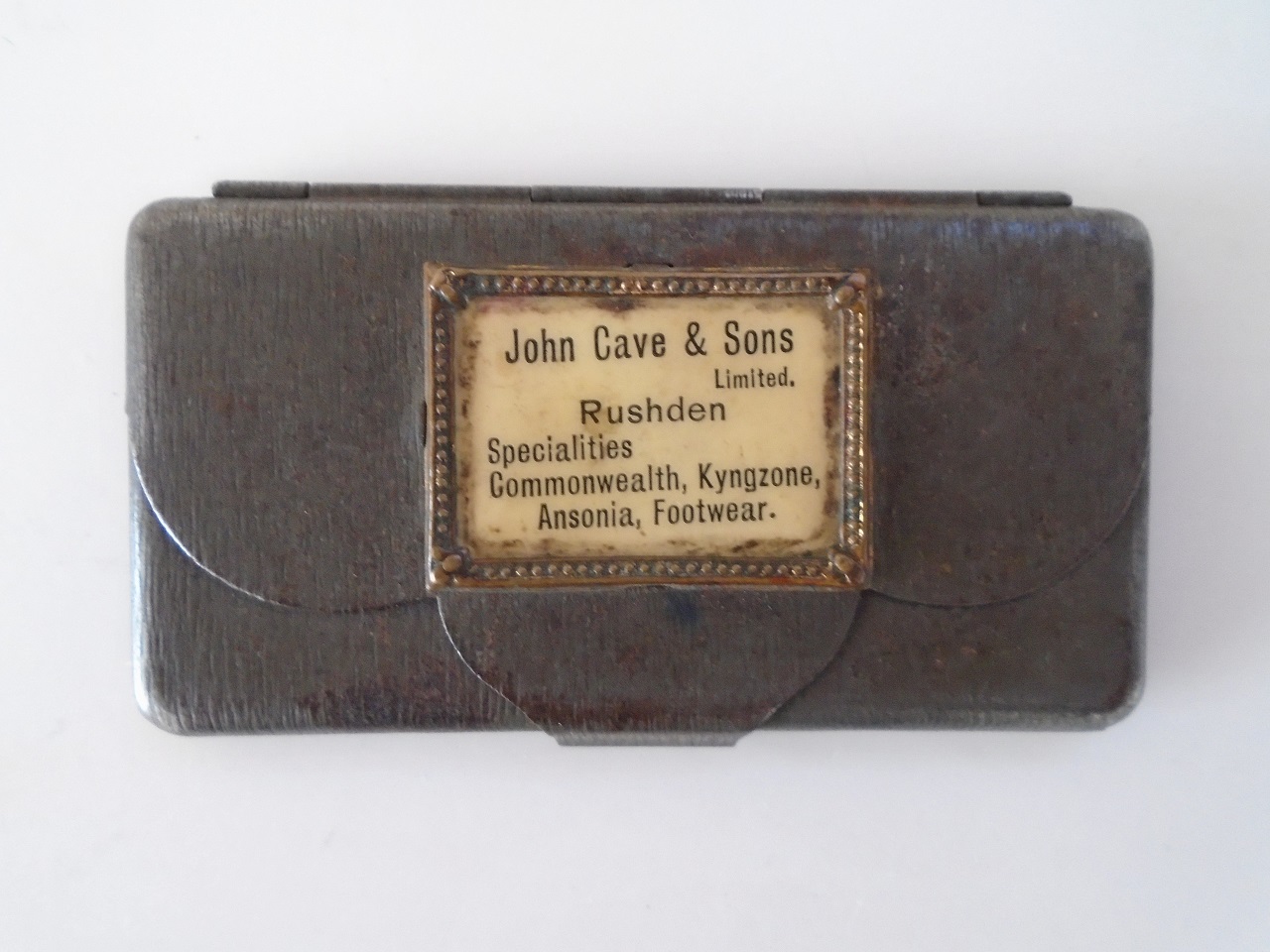Rushden museum-stamp holder