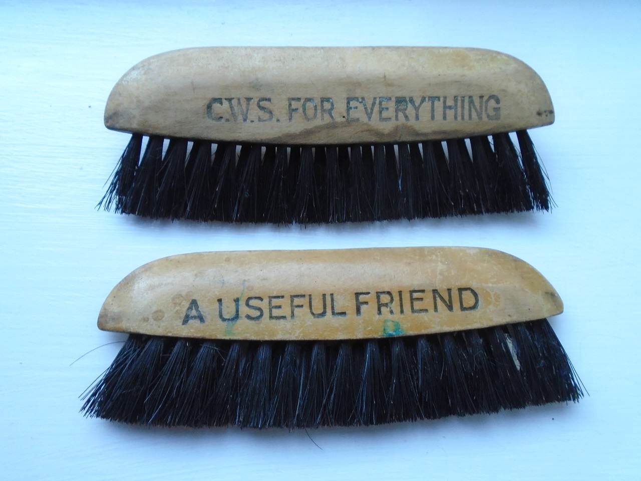 Rushden museum-clothes brushes