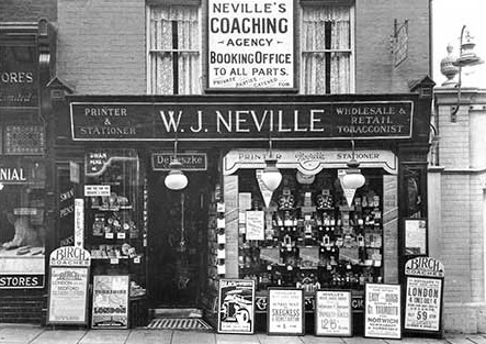 Rushden museum-Nevilles shop