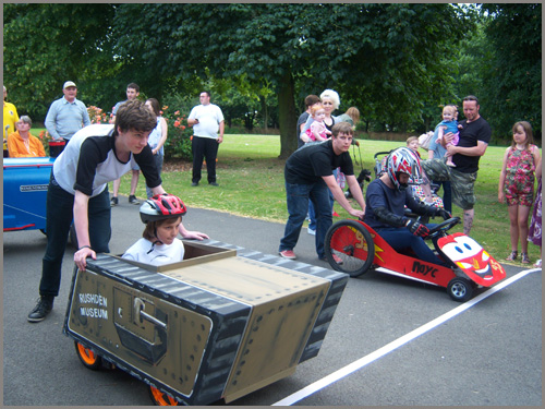 Rushden museum-Soap Box Derby 2014