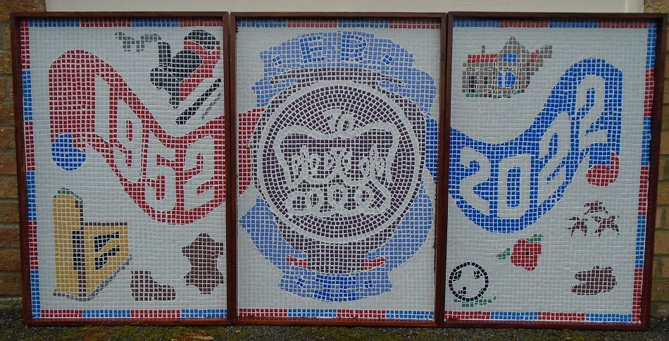 Rushden museum-Jubilee mosaic