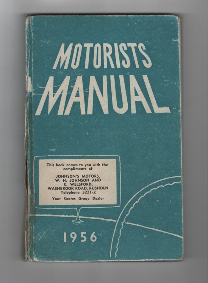Rushden museum-Motorists manual