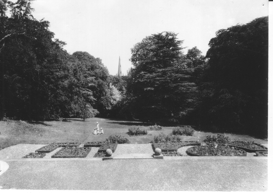 Rushden museum-view from the terrace