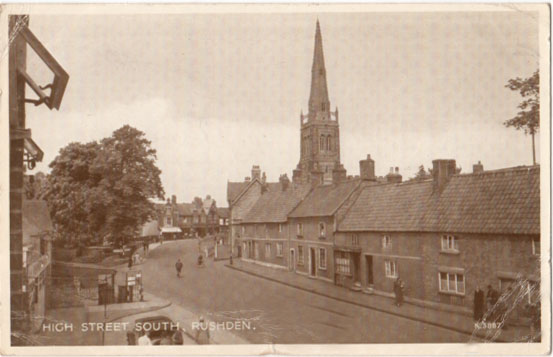 Rushden museum-High St. South cottages