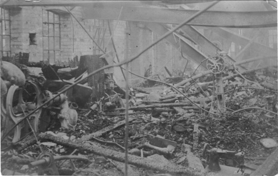 Rushden museum-factory fire 3