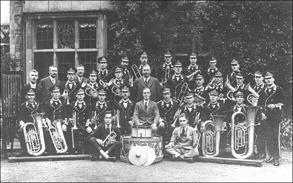 Rushden museum-Town Band 1925