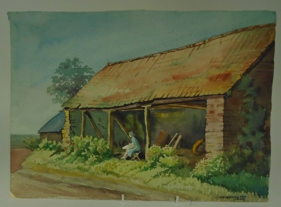 Rushden museum-water colour