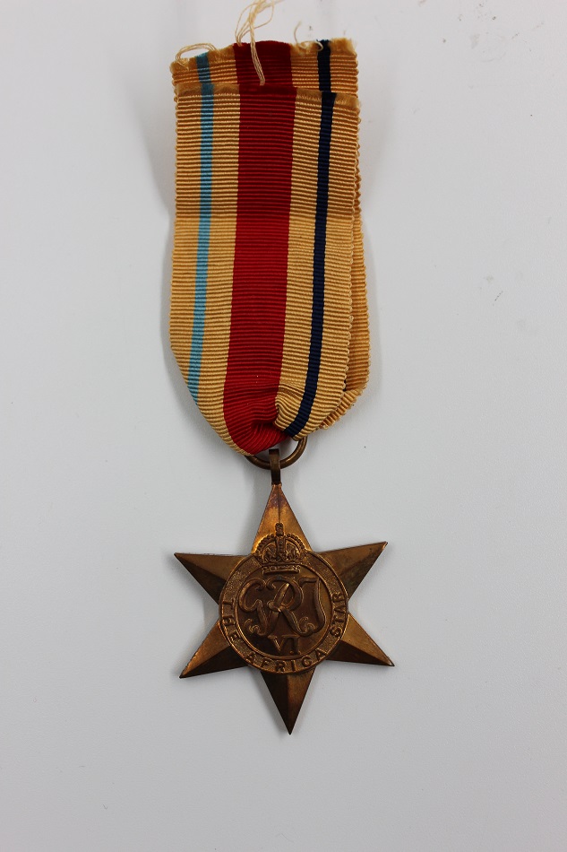 Rushden museum-Africa Star