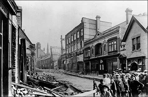 Rushden museum-after the fire