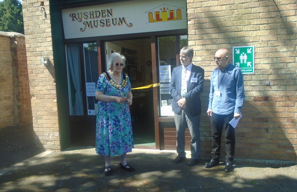 Rushden museum-mayor, Will, Peter