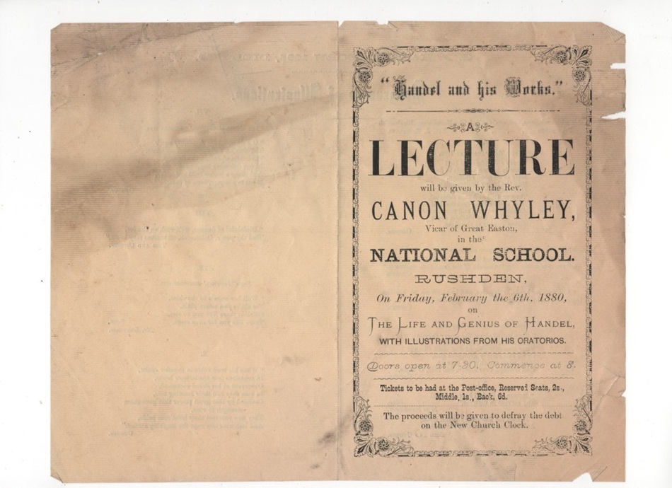 Rushden museum-programme front
